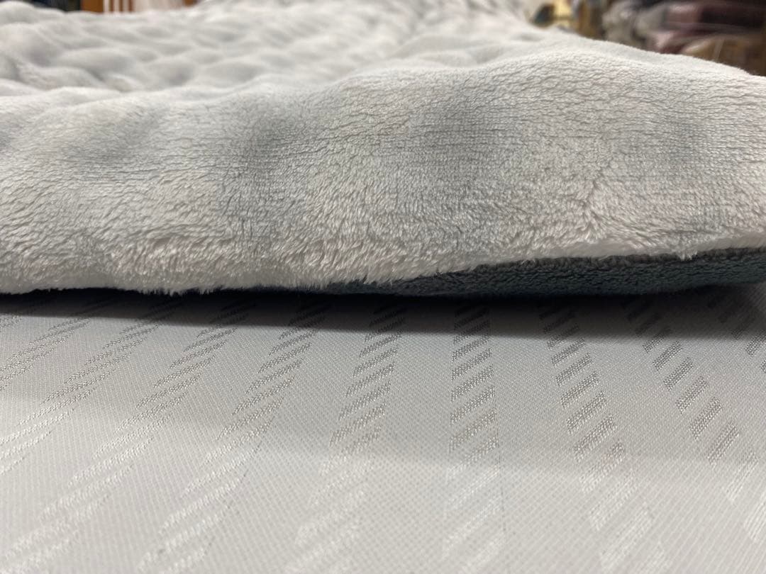 正方形・こたつ掛け布団・ふんわりボリューム・リバーシブル・約１９０×１９０㎝