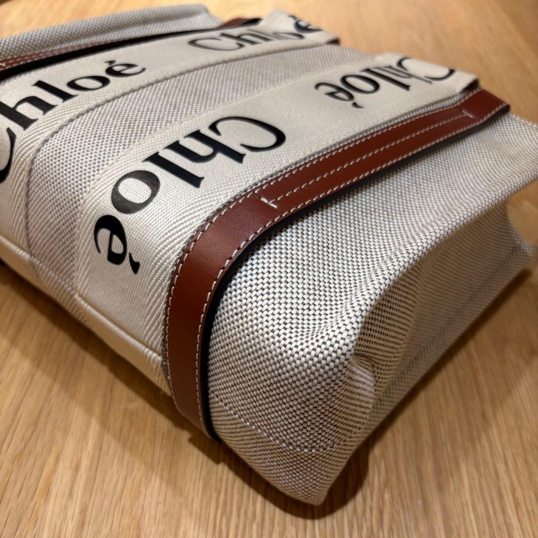 【最終値下げ】Chloe ウッディスモールトートバッグ