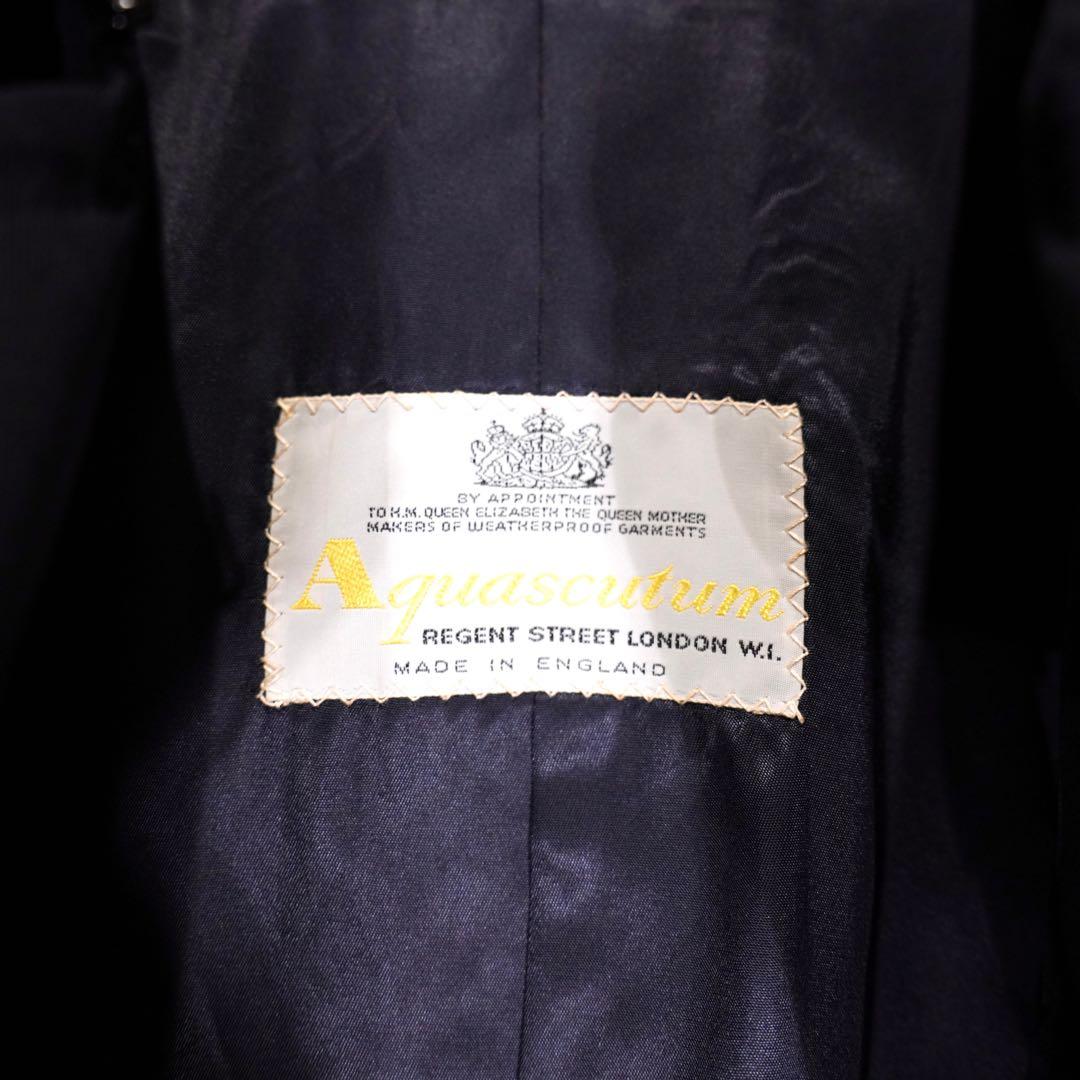 Aquascutum アクアスキュータムウールベルテッドトレンチコート