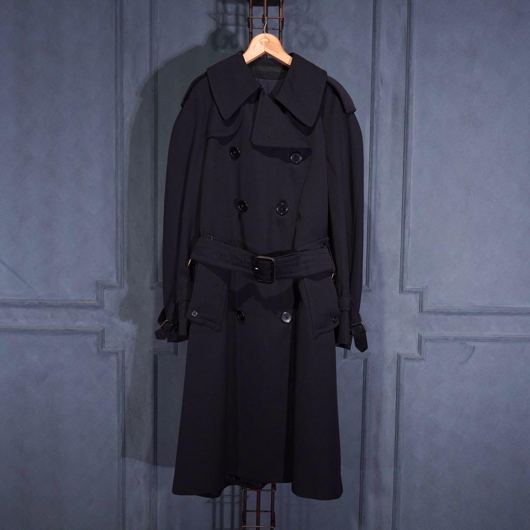 Aquascutum アクアスキュータムウールベルテッドトレンチコート