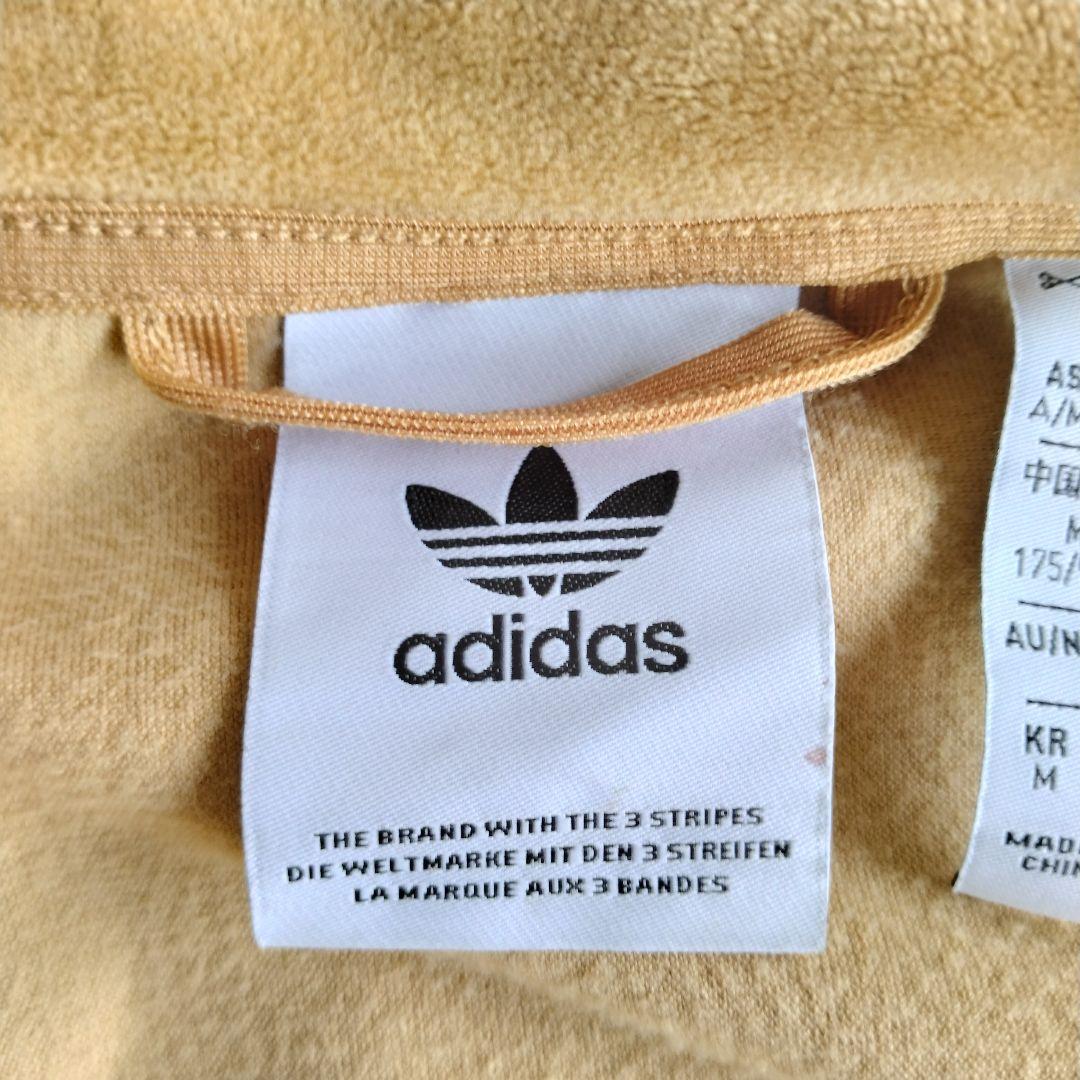 美品✨アディダス　トラックジャケット　ベッケンバウアー　ベロア　トレフォイルロゴ