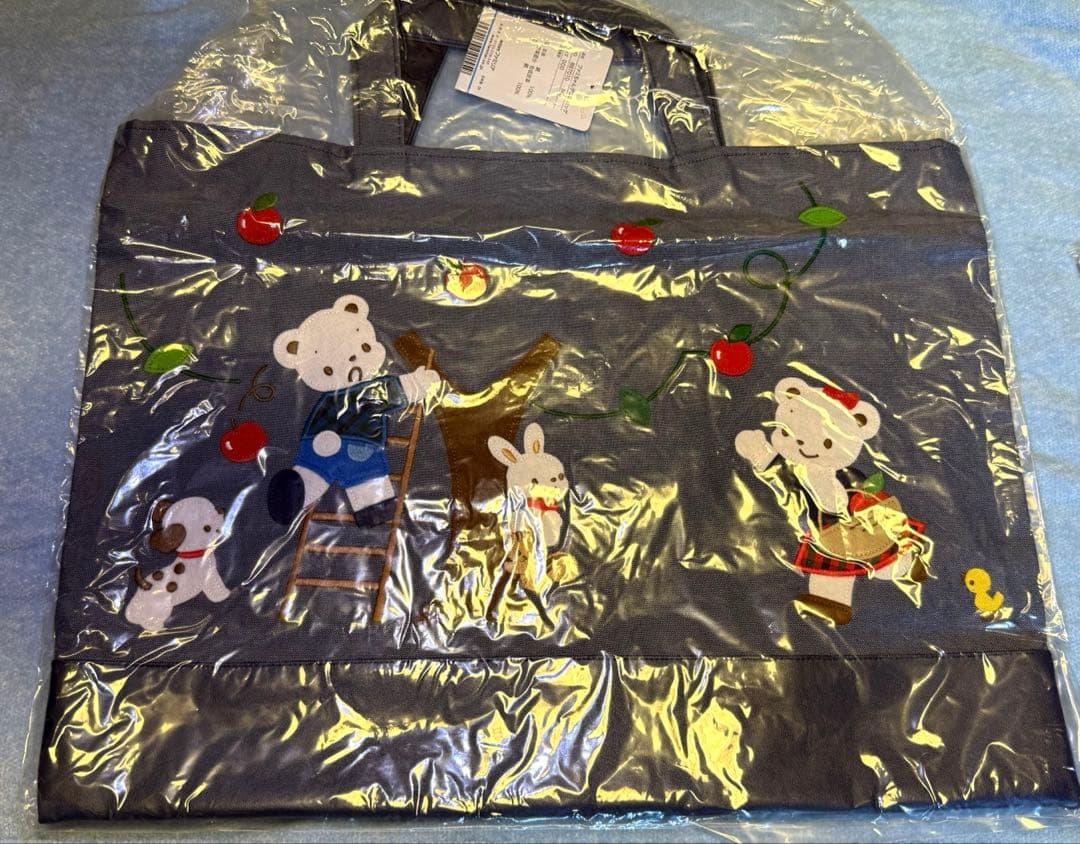 未使用　ファミリア　限定　デニムバッグ　70周年