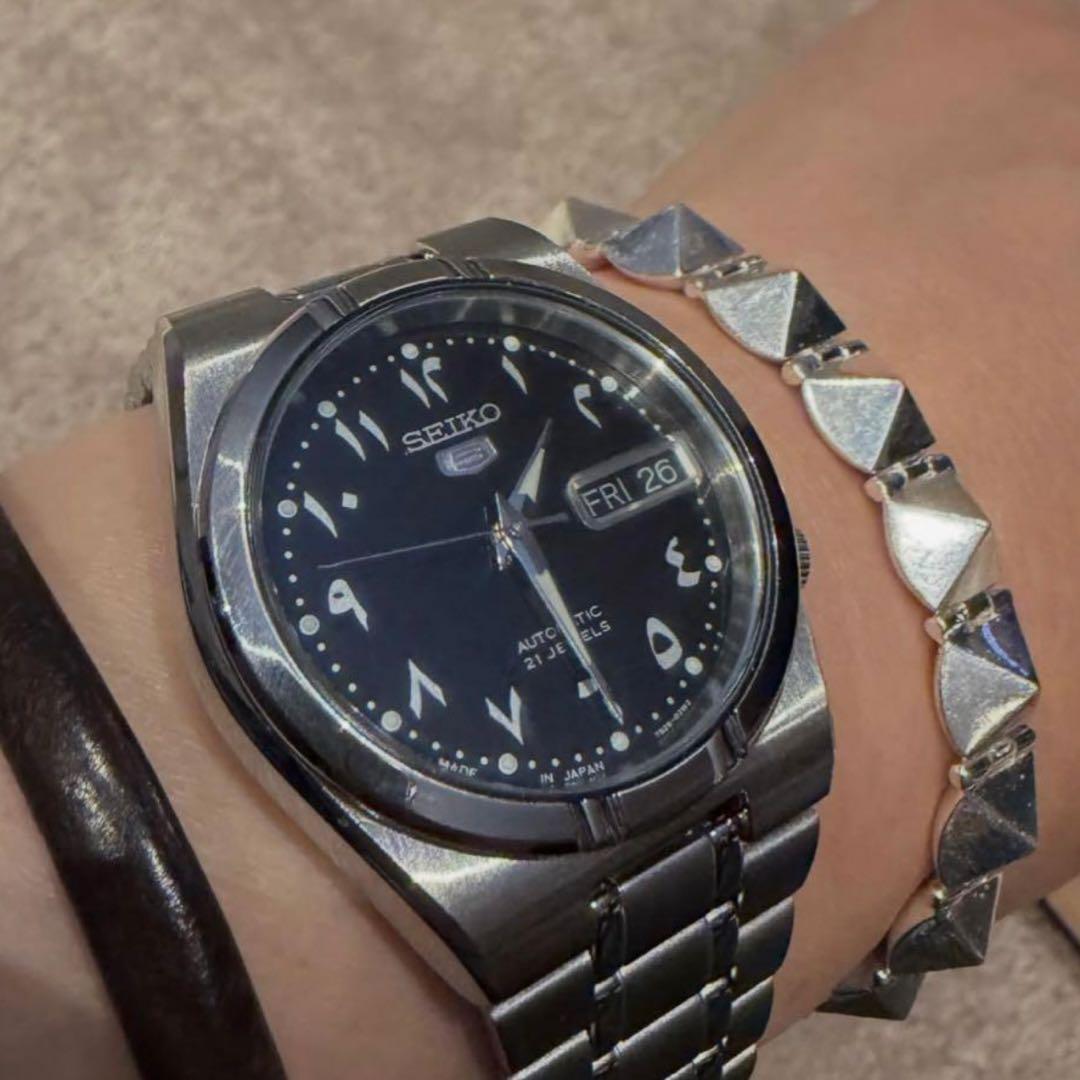 新品未使用SEIKO 5 snk063j5 藤原ヒロシ さん着用モデル