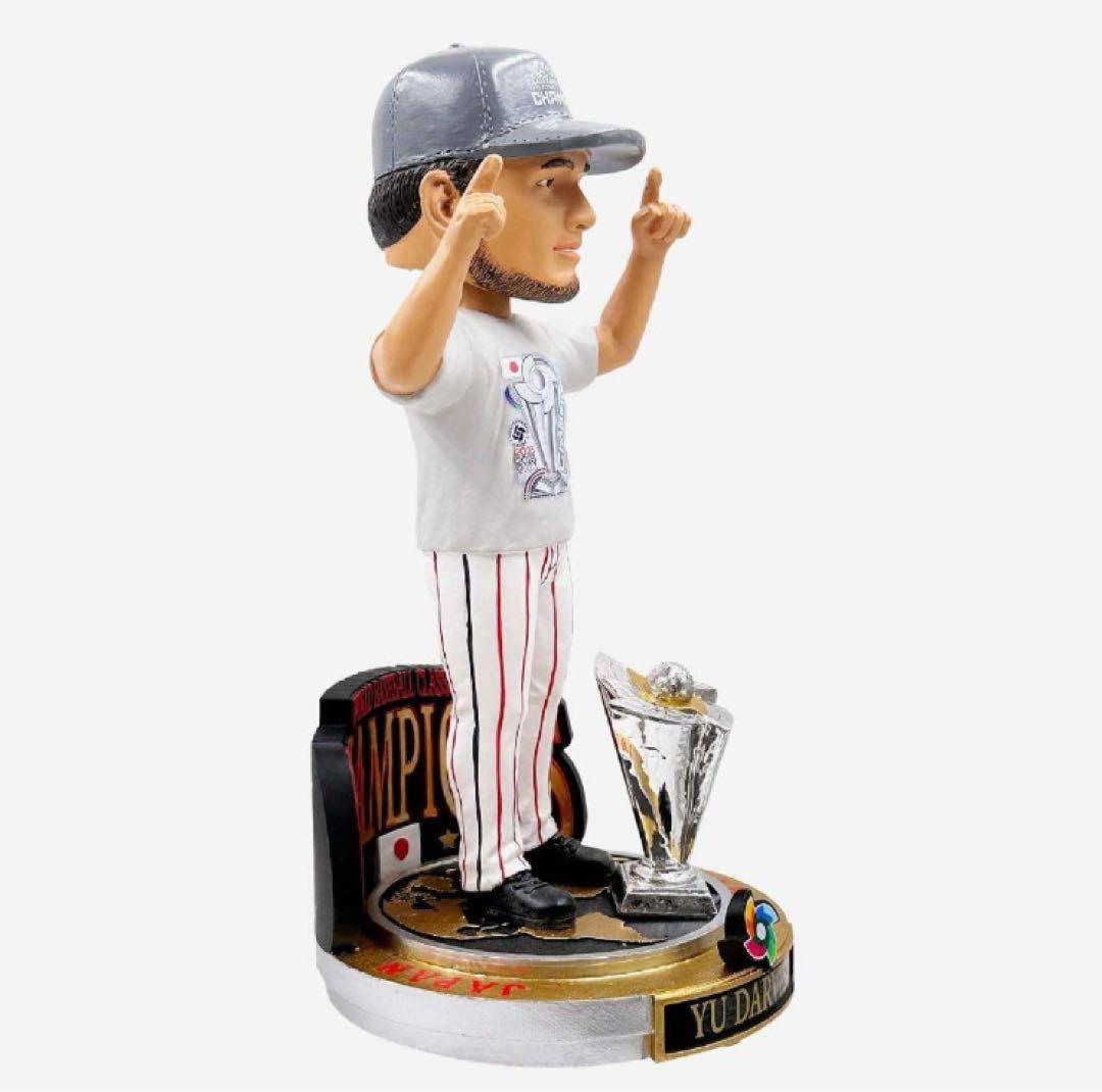 【123個限定完売品】ダルビッシュ選手優勝キャップボブルヘッド人形　パドレス