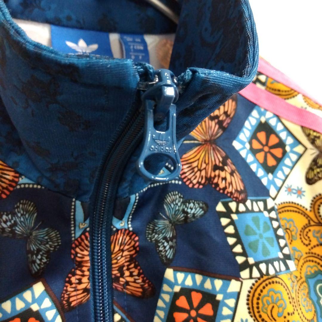 極美品 アディダス ファーム カンパニー 花 蝶々 総柄 トラックジャケット L