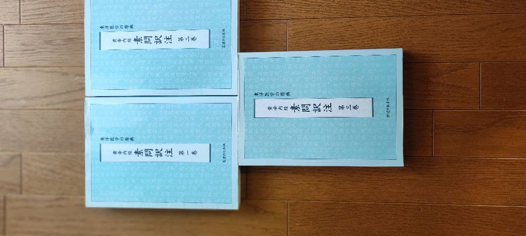 黄帝内経　素問訳注