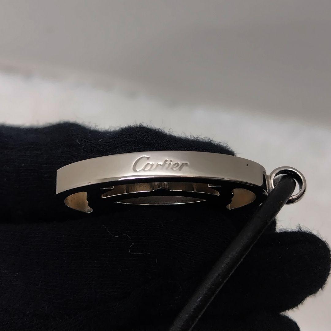カルティエ Cartier ロゴ チョーカー ネックレス シルバー