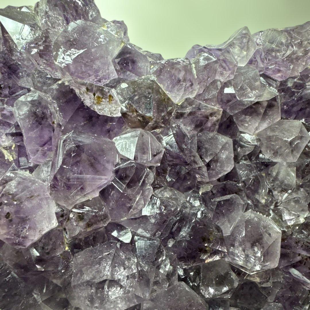 高品質◆1.2kg アメジスト ハート型クラスター◆一点物 天然石