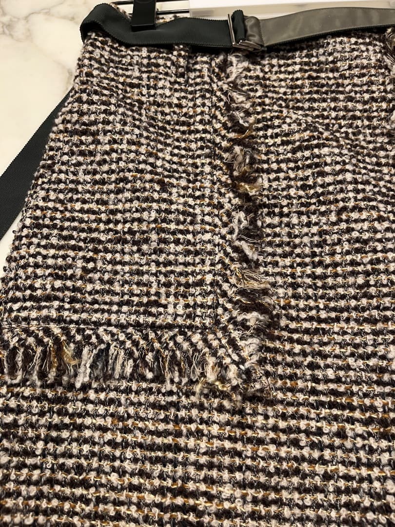 【美品】sacai 2020AW ツイードスカート size 2