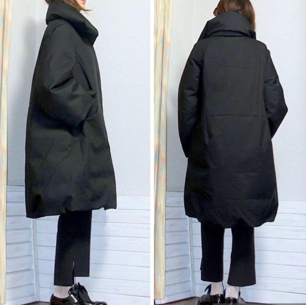 ユニクロ UNIQLO +j プラスジェイ ハイブリッドダウンコート 黒　新品