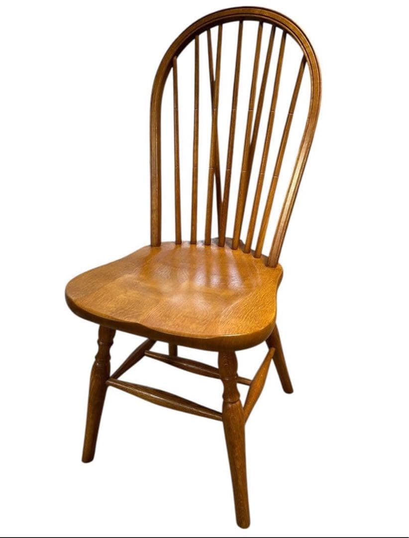 秋田木工 ウィンザーチェア ダイニングチェア 椅子　大塚家具美品