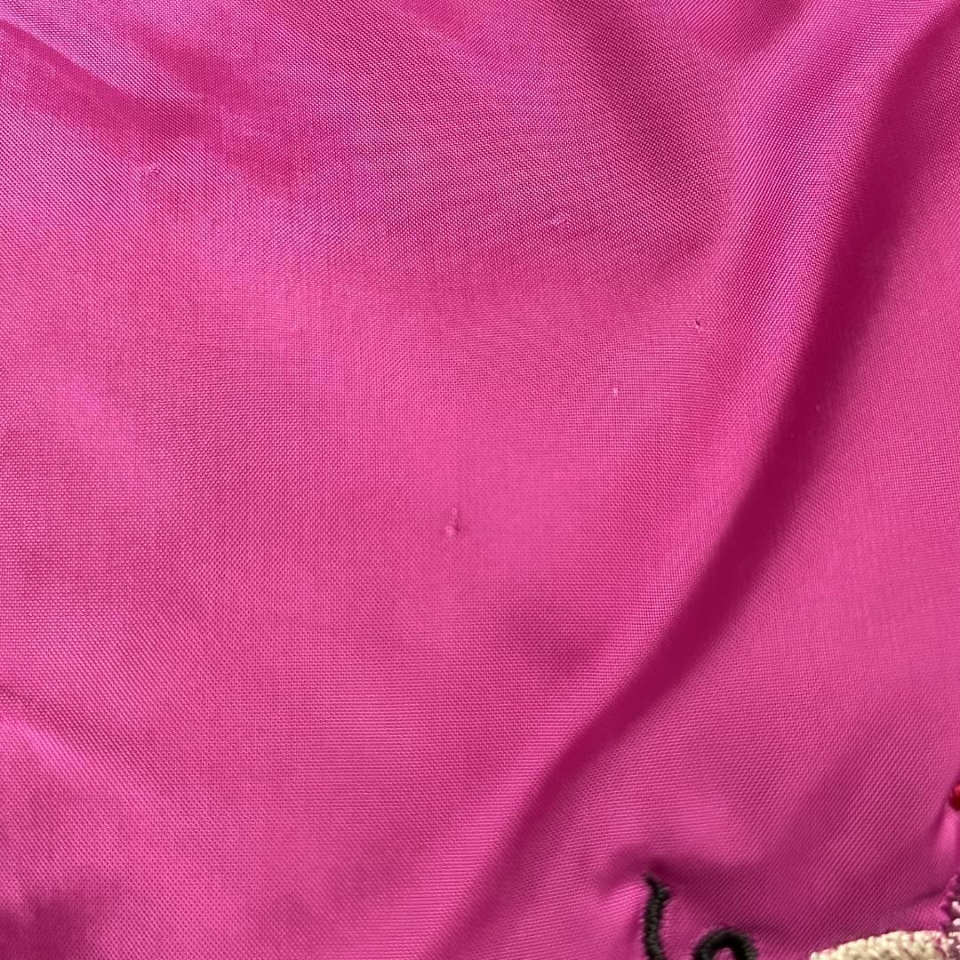 OLLEBOREBLA アルベロベロ ぶたさん刺繍 ダウンベスト チャーム付き