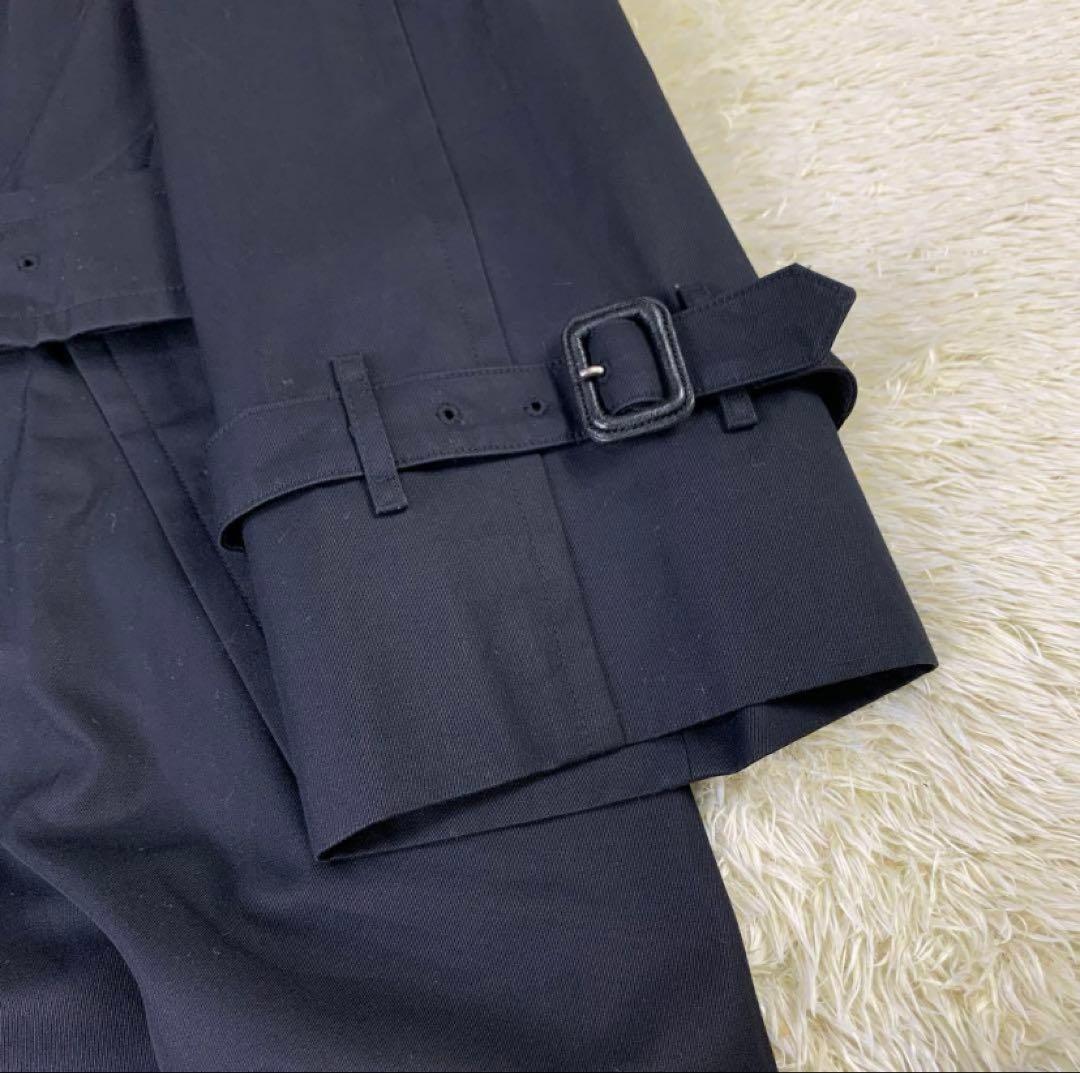 希少サイズ　3XL バーバリーロンドン　3XL マキシ丈　チェック ベルト