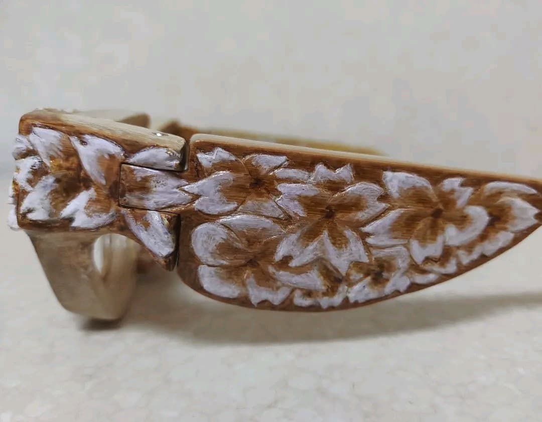 竹製鑑賞用眼鏡【 桜花 】 ハンドメイド　限定品