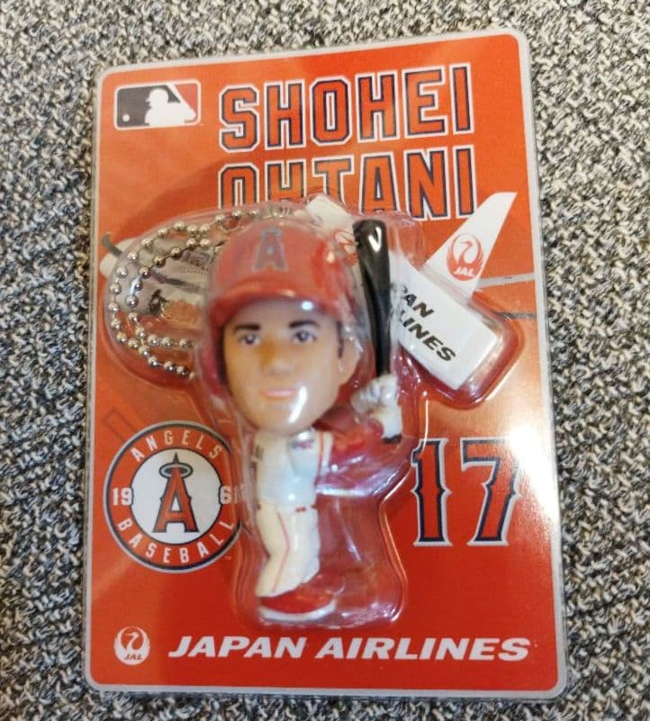 大谷翔平　Angels キーホルダー （ホーム&ビジター）JALコラボ
