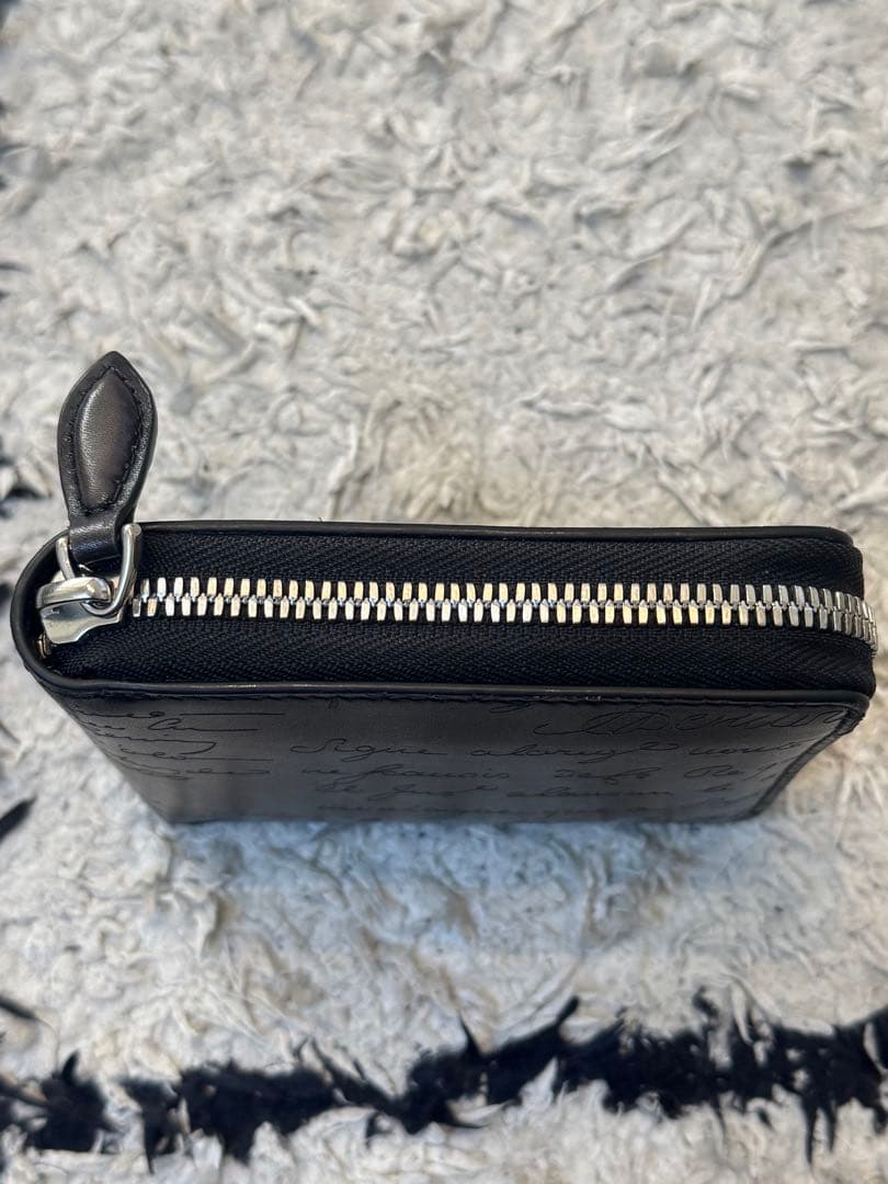 Berluti ベルルッティ　イタウバ　スクエア　財布　ラウンドジップ
