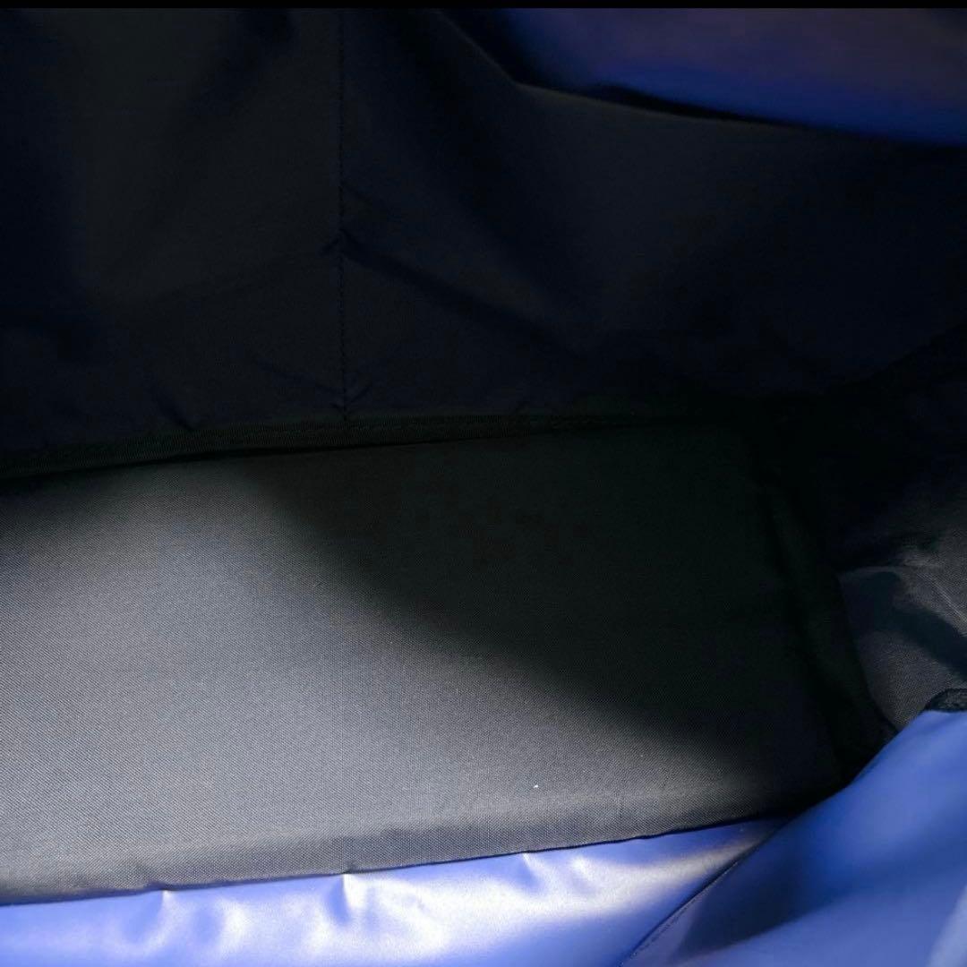 美品ポータームーストートバッグM現行日本製紺青人気PORTER通勤通学大容量ロゴ