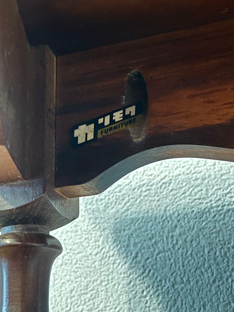 karimoku カリモク家具 コロニアル コーナーラック 電話台 木製ラック