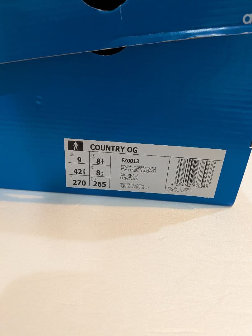 新品　adidas COUNTRY　アディダス カントリー　スニーカー　27㌢