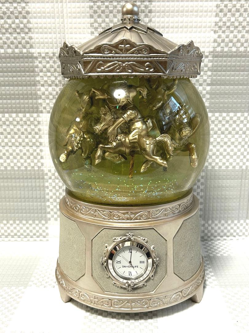 【非売品】ディズニー ミッキー オルゴール スノードーム