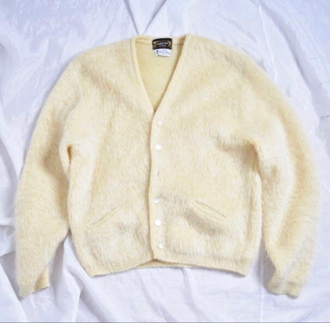 y*k様 【美品】60s モヘアカーディガン シャギーマンSHAGGY MAN毛