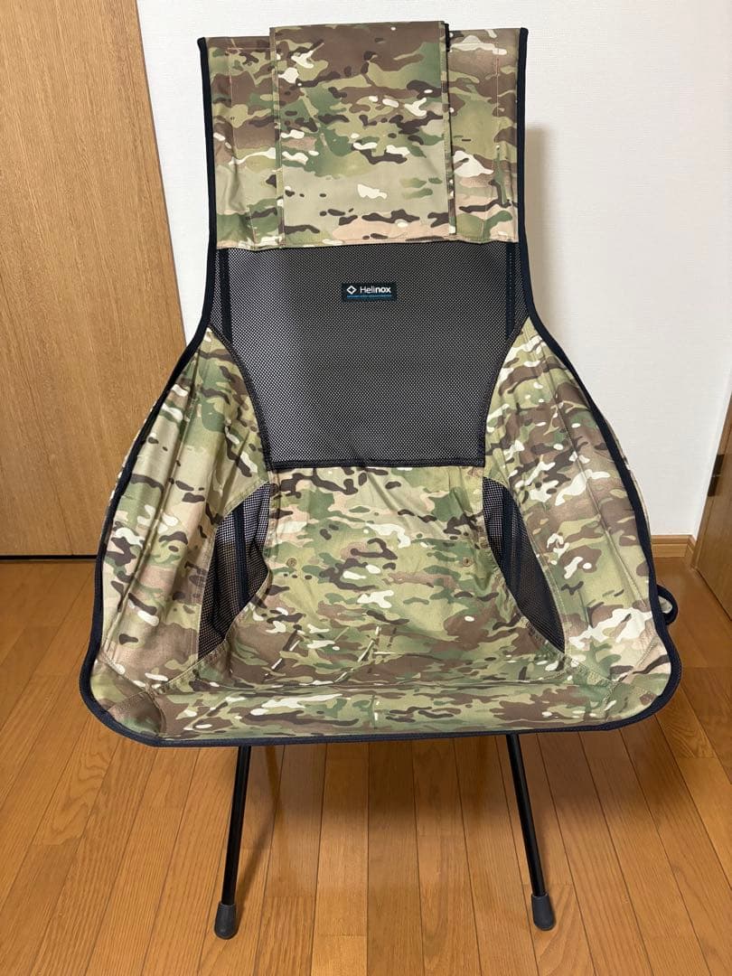 Helinox サバンナチェア　カモ柄