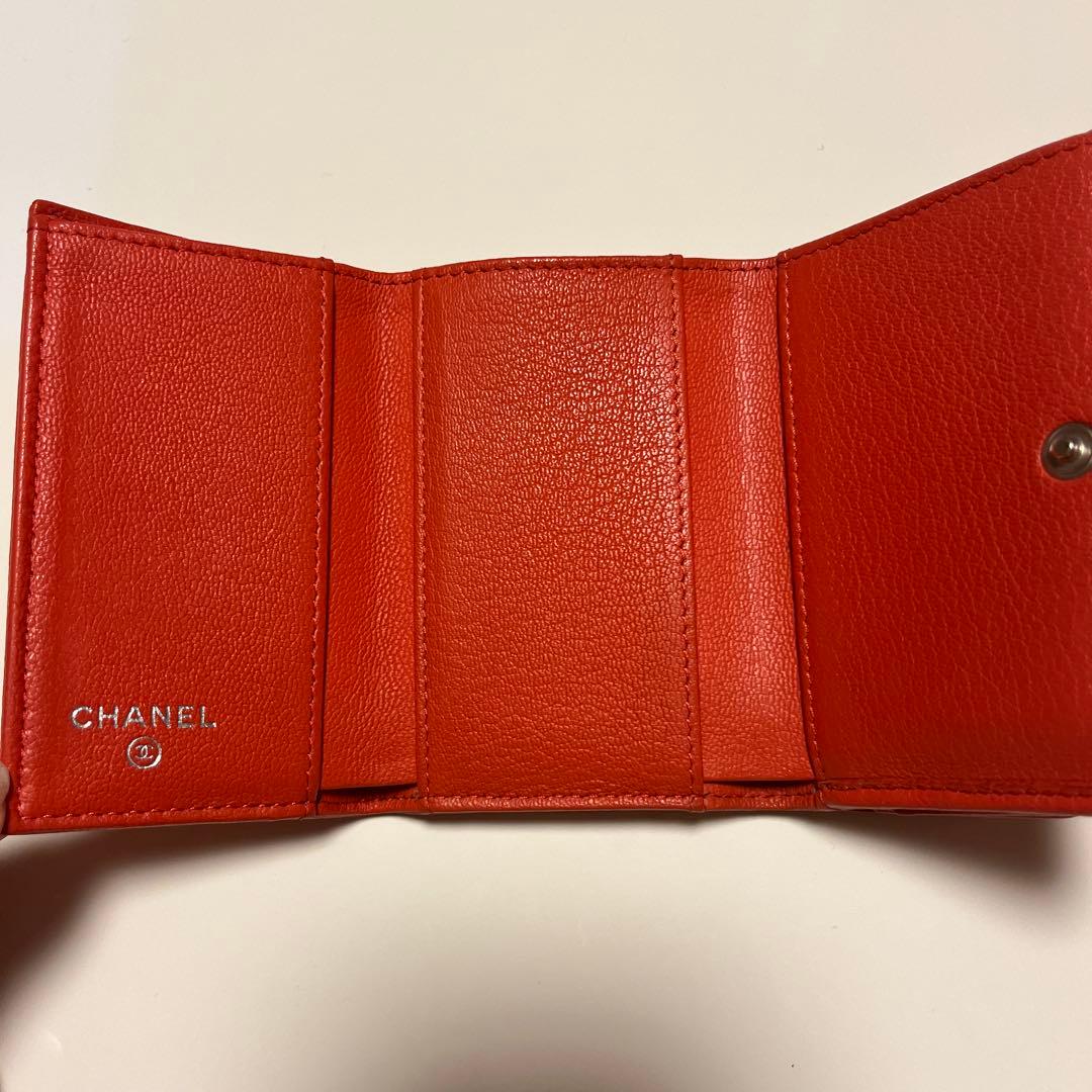 シャネル CHANEL ミニウォレット 限定 三つ折り