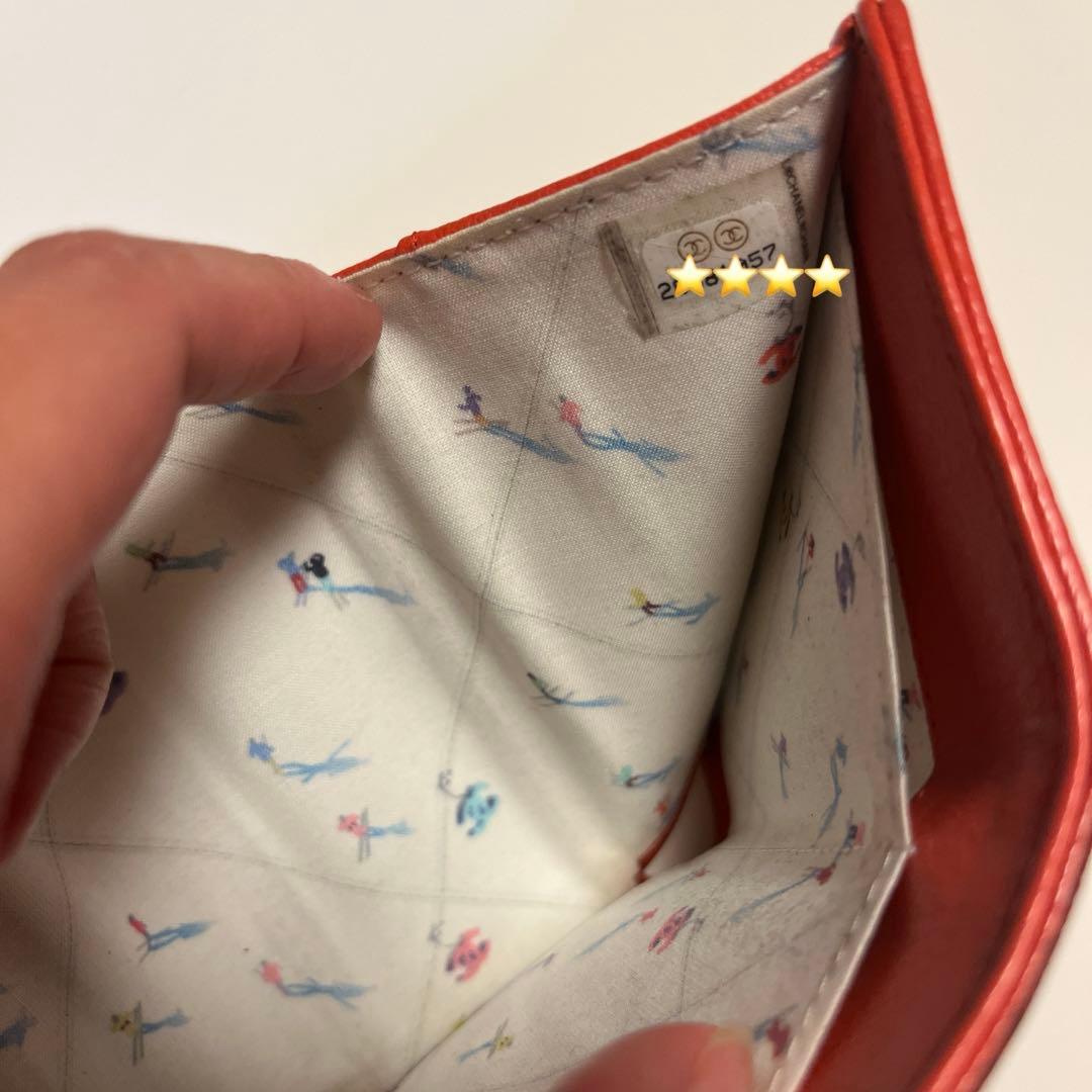 シャネル CHANEL ミニウォレット 限定 三つ折り