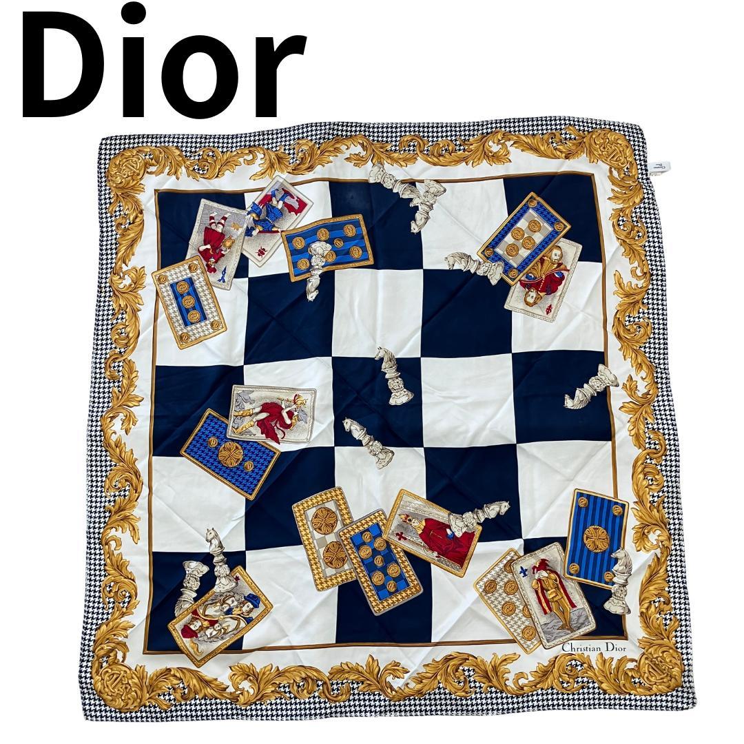 Christian Dior ディオール シルクスカーフ