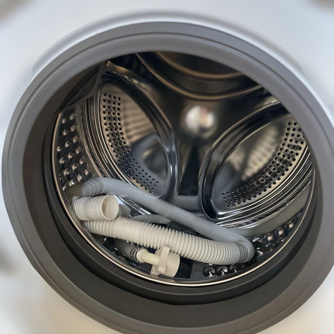 ニトリ2025年製10㎏ドラム式洗濯乾燥機 乾燥5㎏ 送料込　かさ上げ台付き