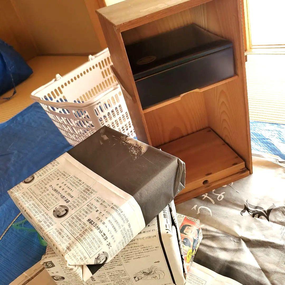 丸に木瓜 家紋入り 重箱