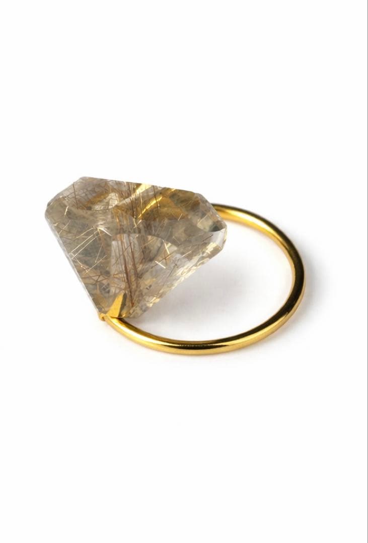 週末セール！2万円引！Etsuko Sonobe エツコソノベ　ルチルクォーツ