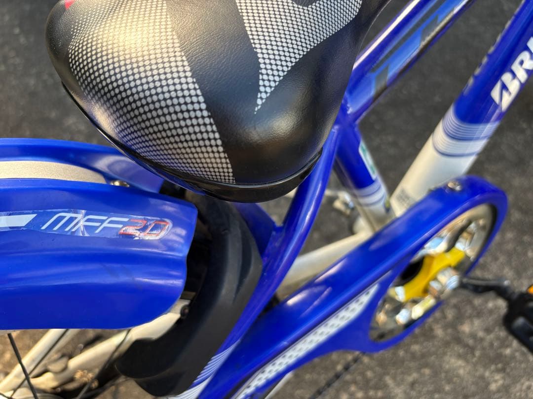 ブリヂストン　キッズ　自転車　20インチ　クロスファイアージュニア　青