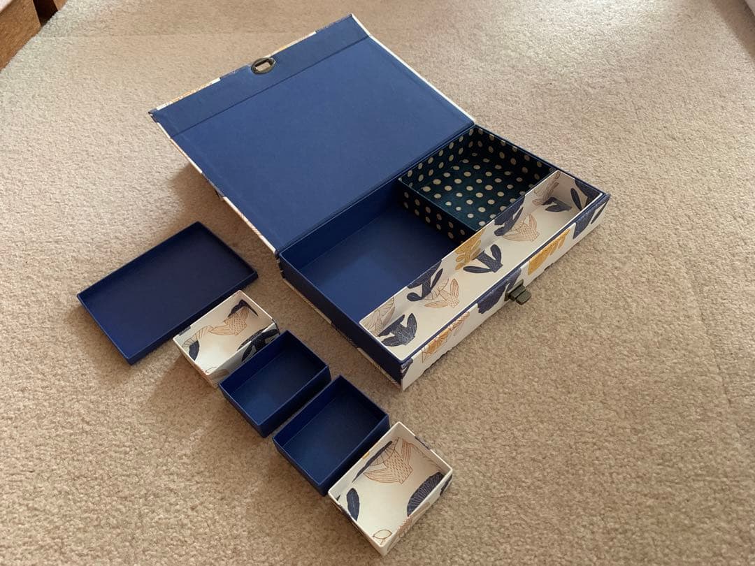 鹿児島誠×BOX&NEEDLEペーパージュエリーボックス コラボ 作家作品収納箱