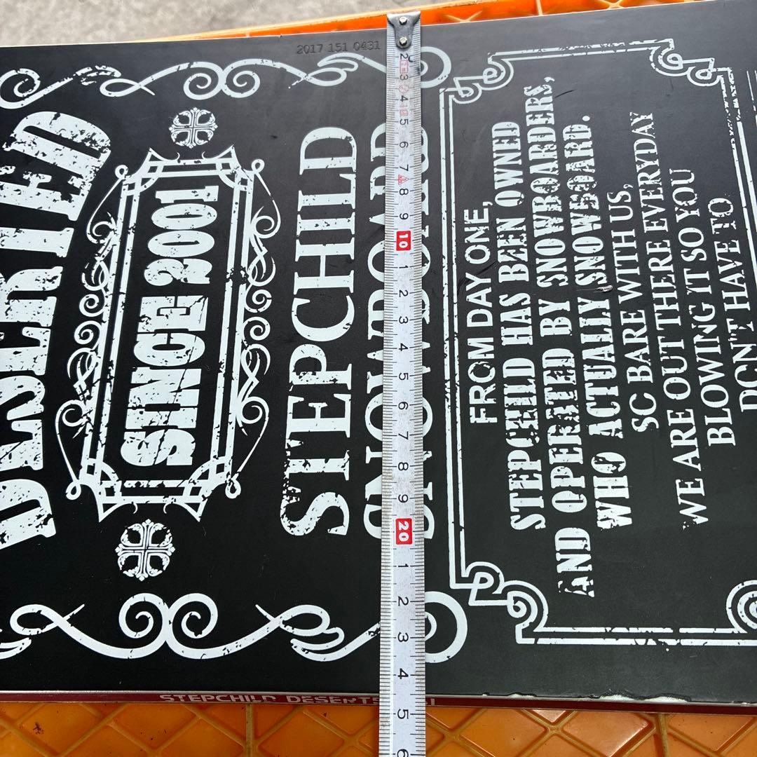 STEPCHILD 151センチ　ダブルキャンバー　送料込