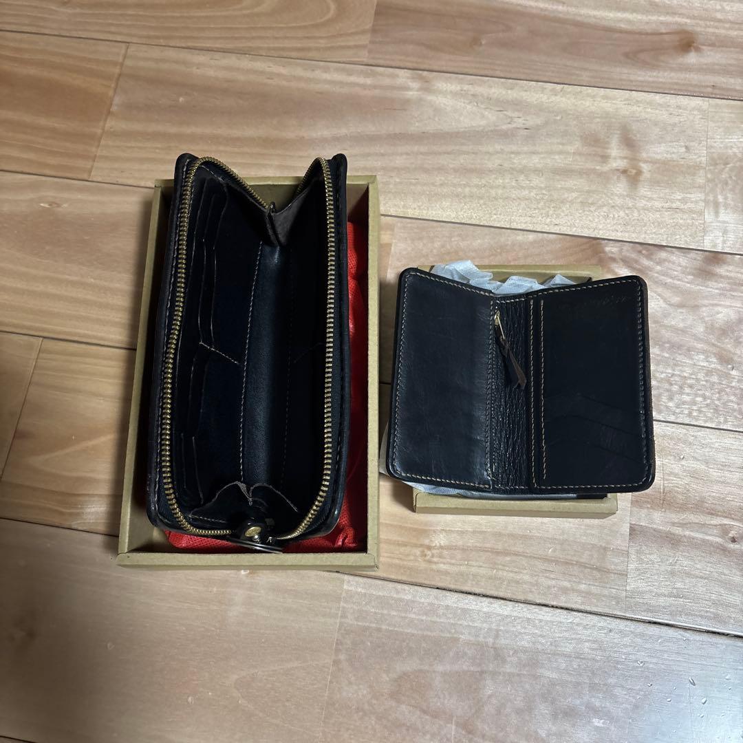 フラットヘッドホースハイドフラグメントケース＋マルチケースセット