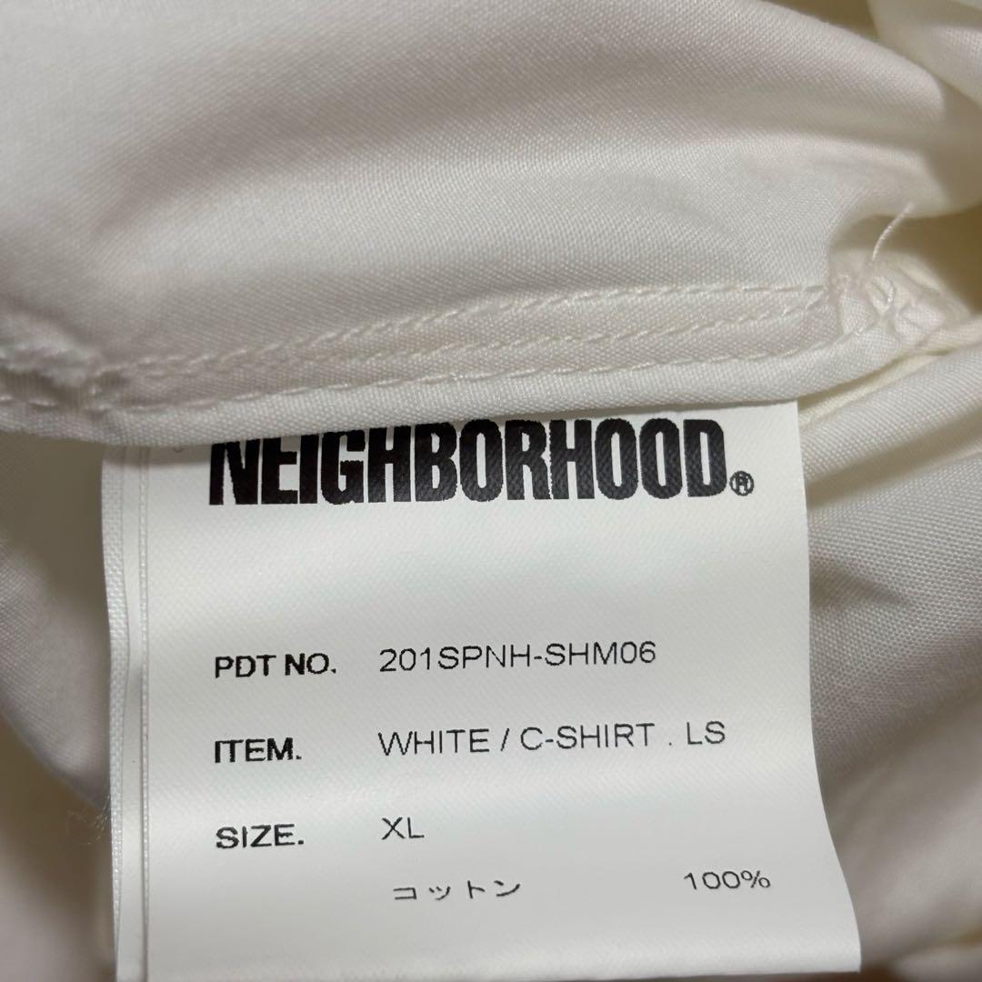 neighborhood 長袖　シャツ　ジャケット　XLサイズ　刺繍ロゴ