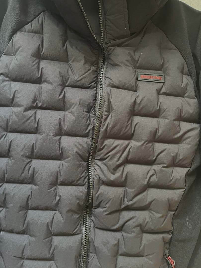 BRIEFING フード付きジャケット ブラック