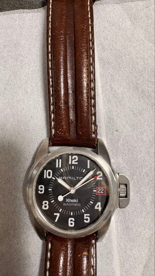 シャンクHamilton Khaki 自動巻き 時計