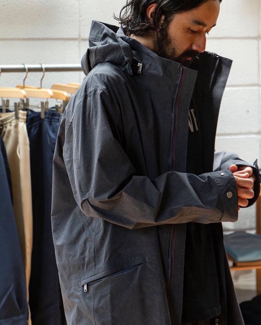 nonnative 春夏NYLON TAFFETAロングコート