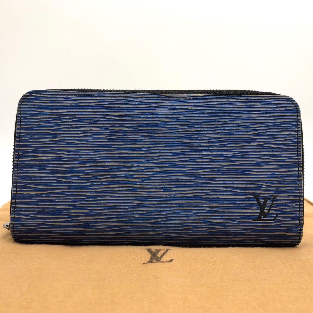 ［極美品］LOUIS VUITTON エピ デニム　ジッピーウォレット　長財布