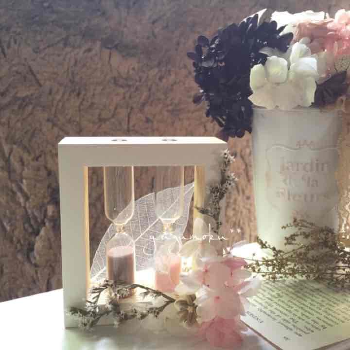 out さかっち様 アワーグラス オブジェ