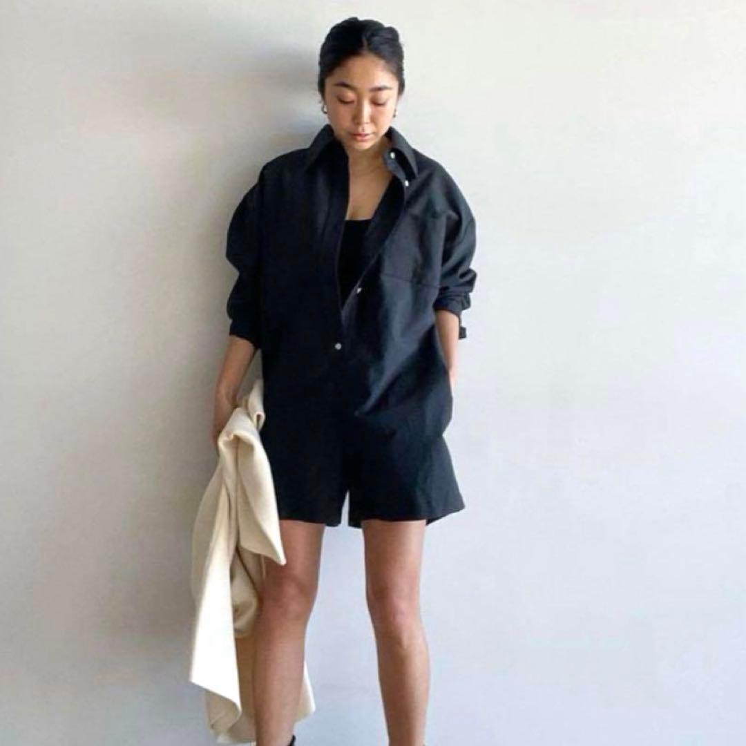 値引き可！searoomlynn シャツロンパースM【美品】