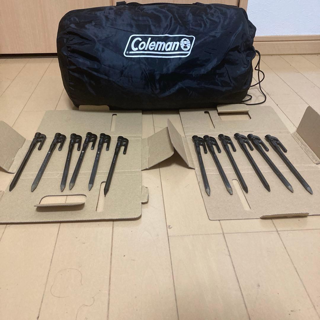 コールマン　ツーリングドーム　ST 鍛造ペグ 18cm×12 付き