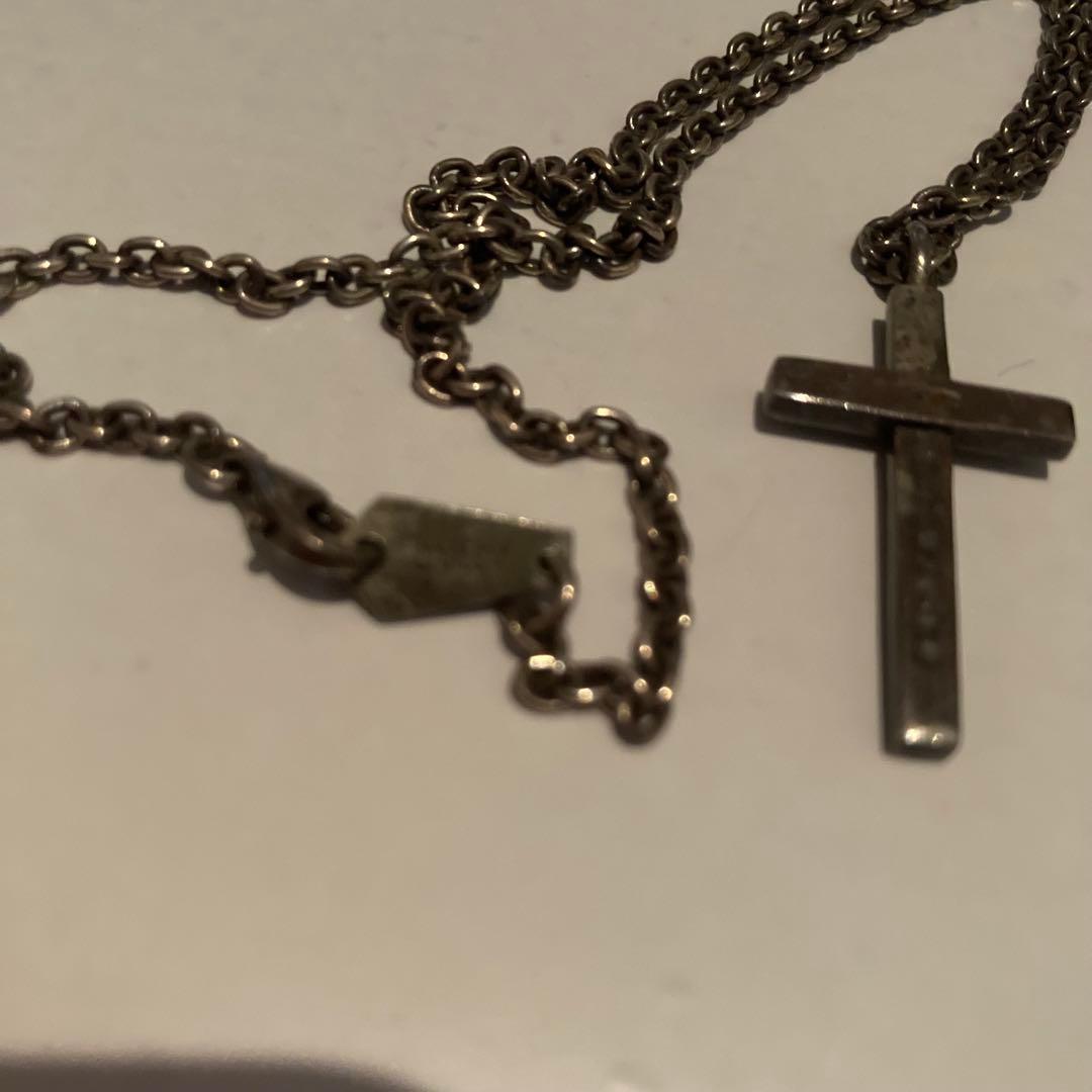 【1/28限定価格】ナンバーナイン JAM クロス　ネックレス