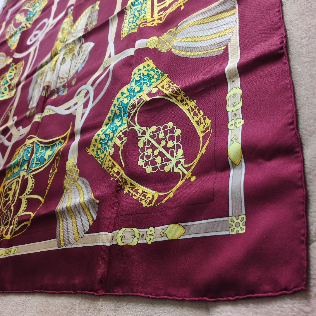 【未使用】HERMES　スカーフ　カレ90