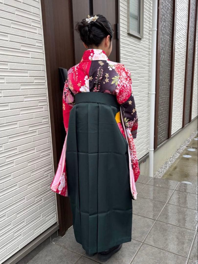 袴4点セット＋着付け9点セット 小学生 卒業式