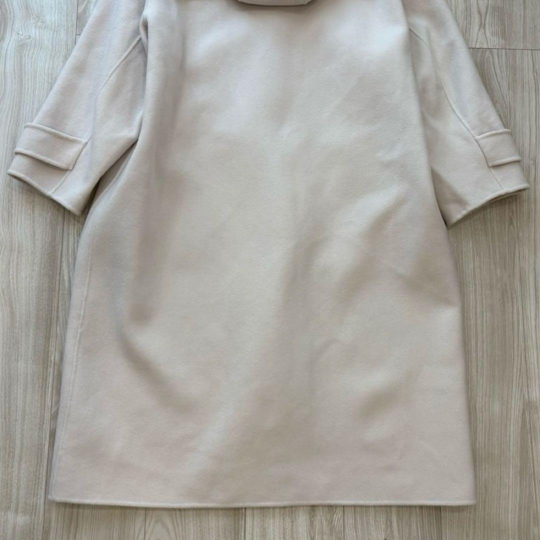 【美品】UNITED ARROWS ダブルフェイス ダッフルコート オフホワイト