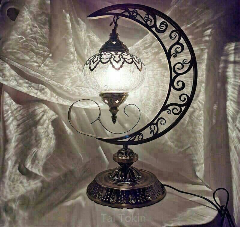 卓上照明 高品質 ドバイ特色氷割れシリーズ電気スタンド 照明