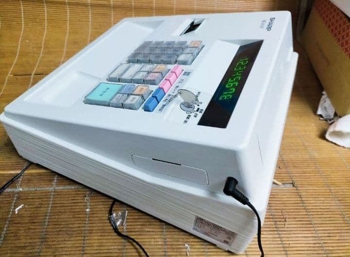 シャープレジスター　XE-A147　PC連携売上管理フル設定無料　000215